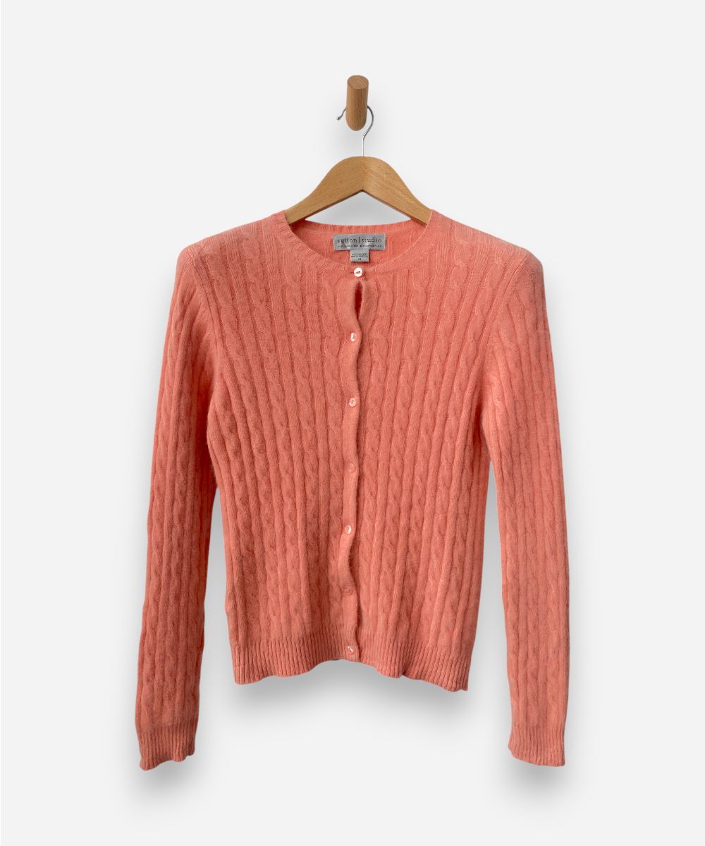 Secondhand cashmere cardigan