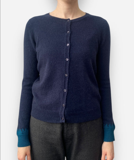 Secondhand cashmere cardigan