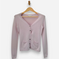 Pink Cashmere V Neck Cardigan