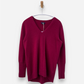 Pink Cashmere V Neck Jumper by Jigsaw