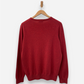 Pinky Red Cashmere Crew Neck Jumper by Nick Cosimo