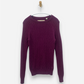 Plum Cashmere Crew Neck Jumper