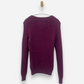 Plum Cashmere Crew Neck Jumper