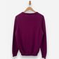 Plum Cashmere V Neck Jumper by WoolOvers