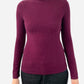 Plum Cashmere Roll Neck Jumper by Lord & Taylor