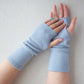 Recycled cashmere hand warmers