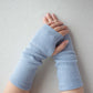 Recycled cashmere hand warmers