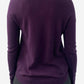 Purple Cashmere Round Neck Jumper 