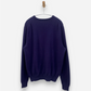Purple Cashmere V Neck Jumper