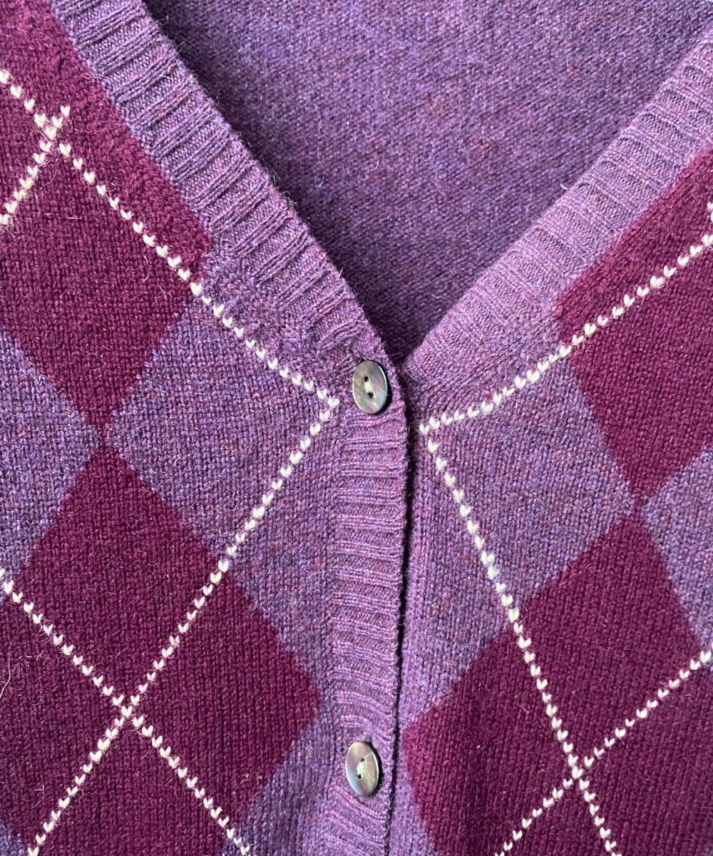 Secondhand cashmere cardigan