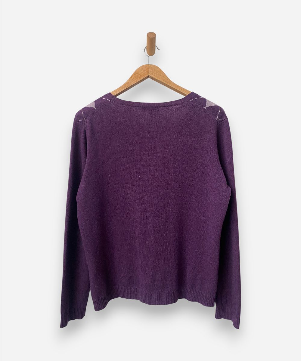 Secondhand cashmere cardigan