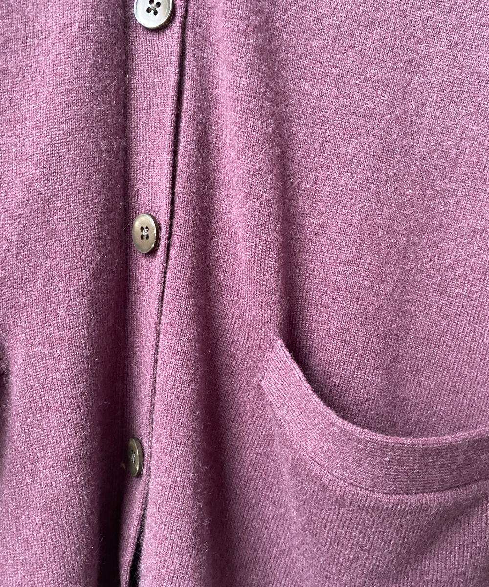 Secondhand cashmere cardigan