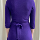 Purple Cashmere V Neck Tunic by F&F
