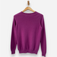 Purple Cashmere Crew Neck Jumper by Boden