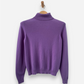 Purple Cashmere Roll Neck Jumper by M&S