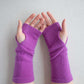 Recycled cashmere hand warmers
