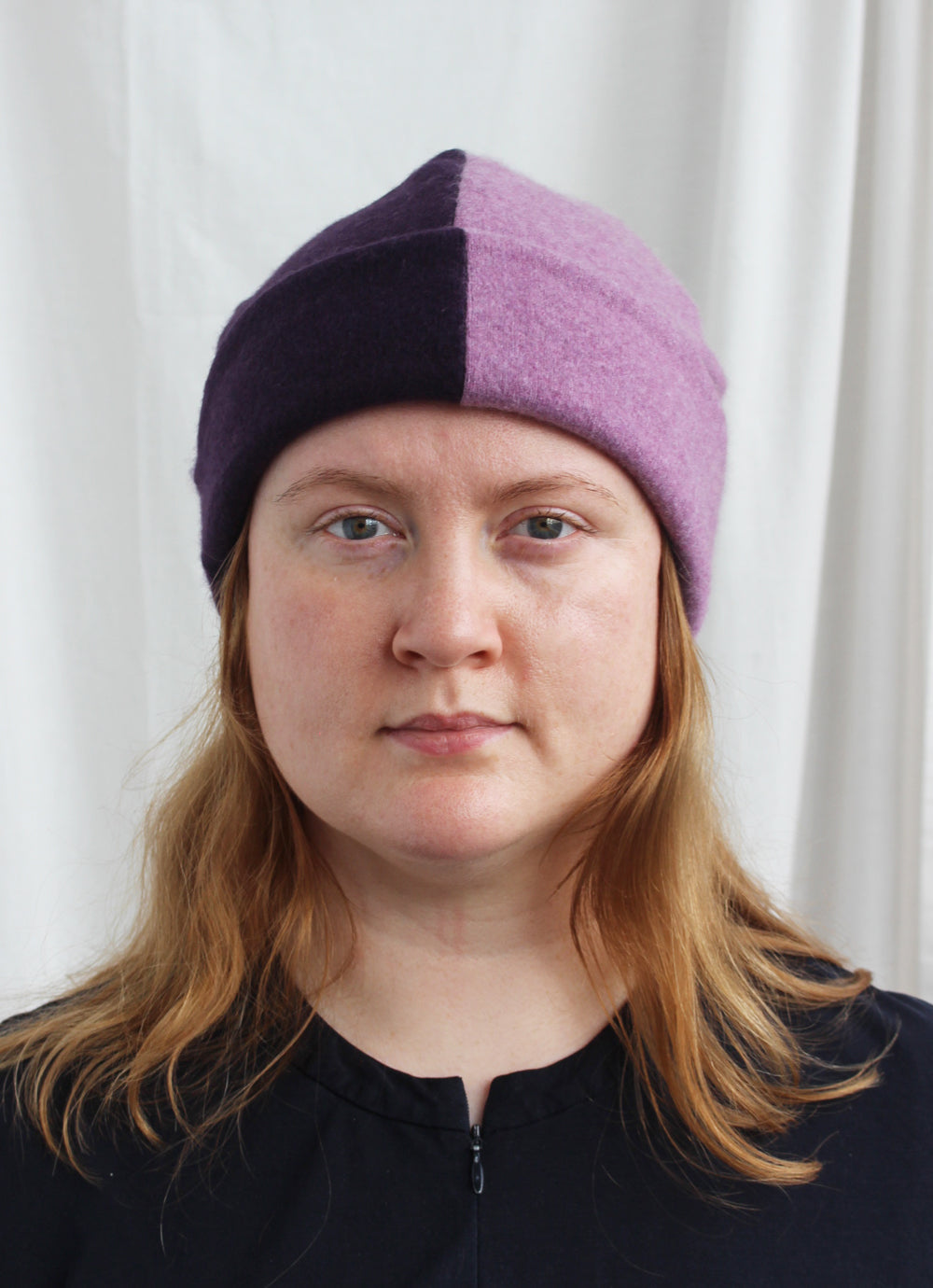 Reclaimed cashmere beanie hat