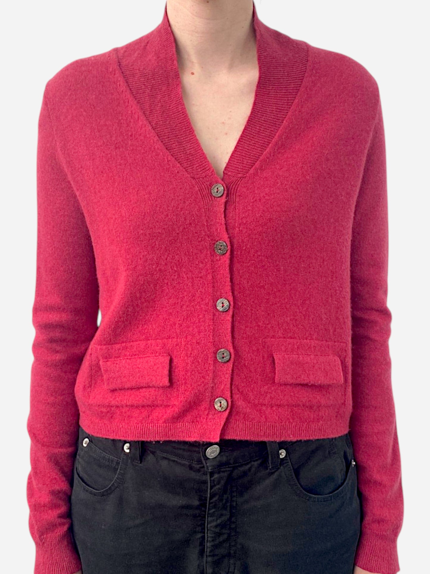 Secondhand cashmere cardigan