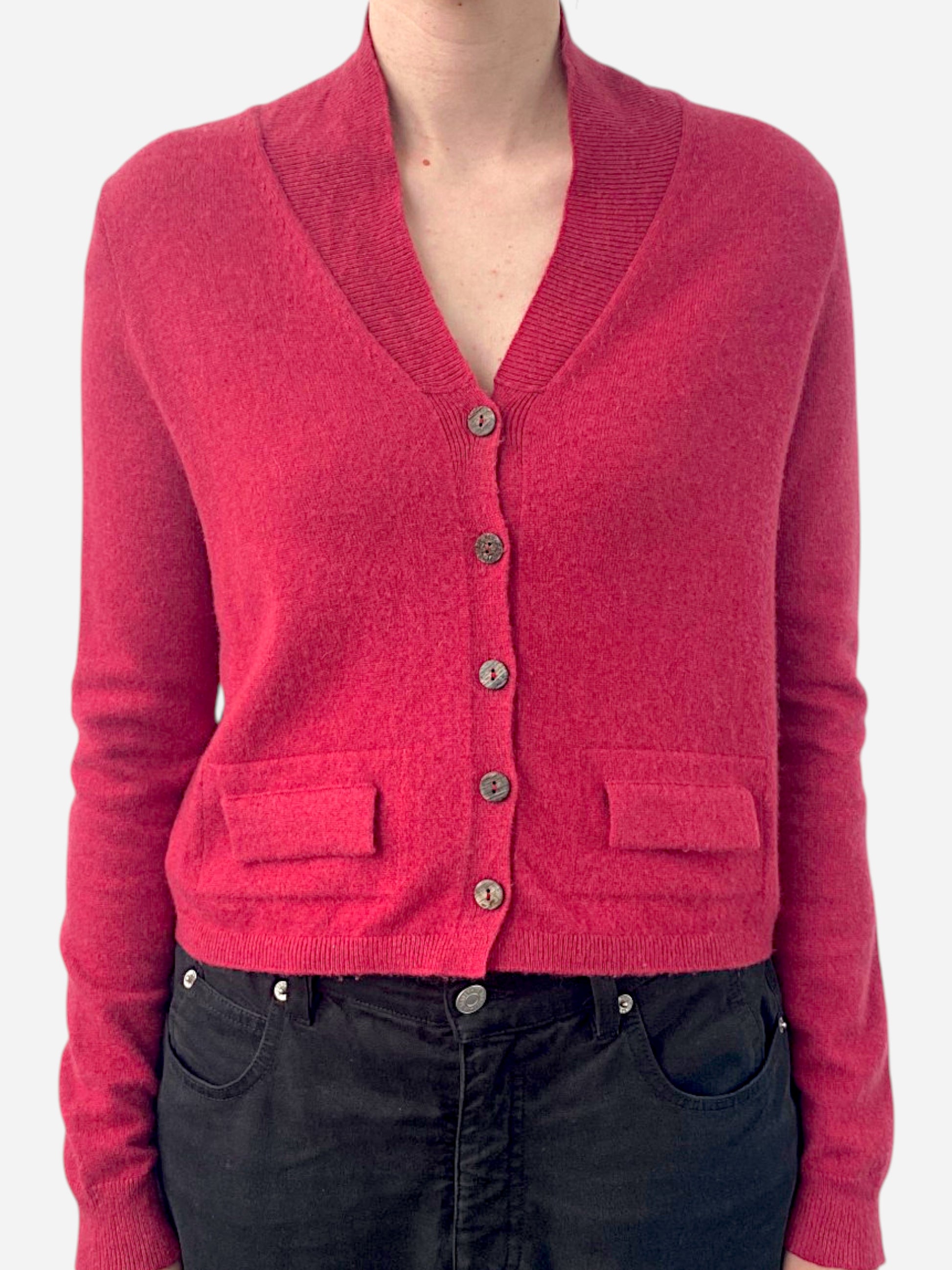 Secondhand cashmere cardigan