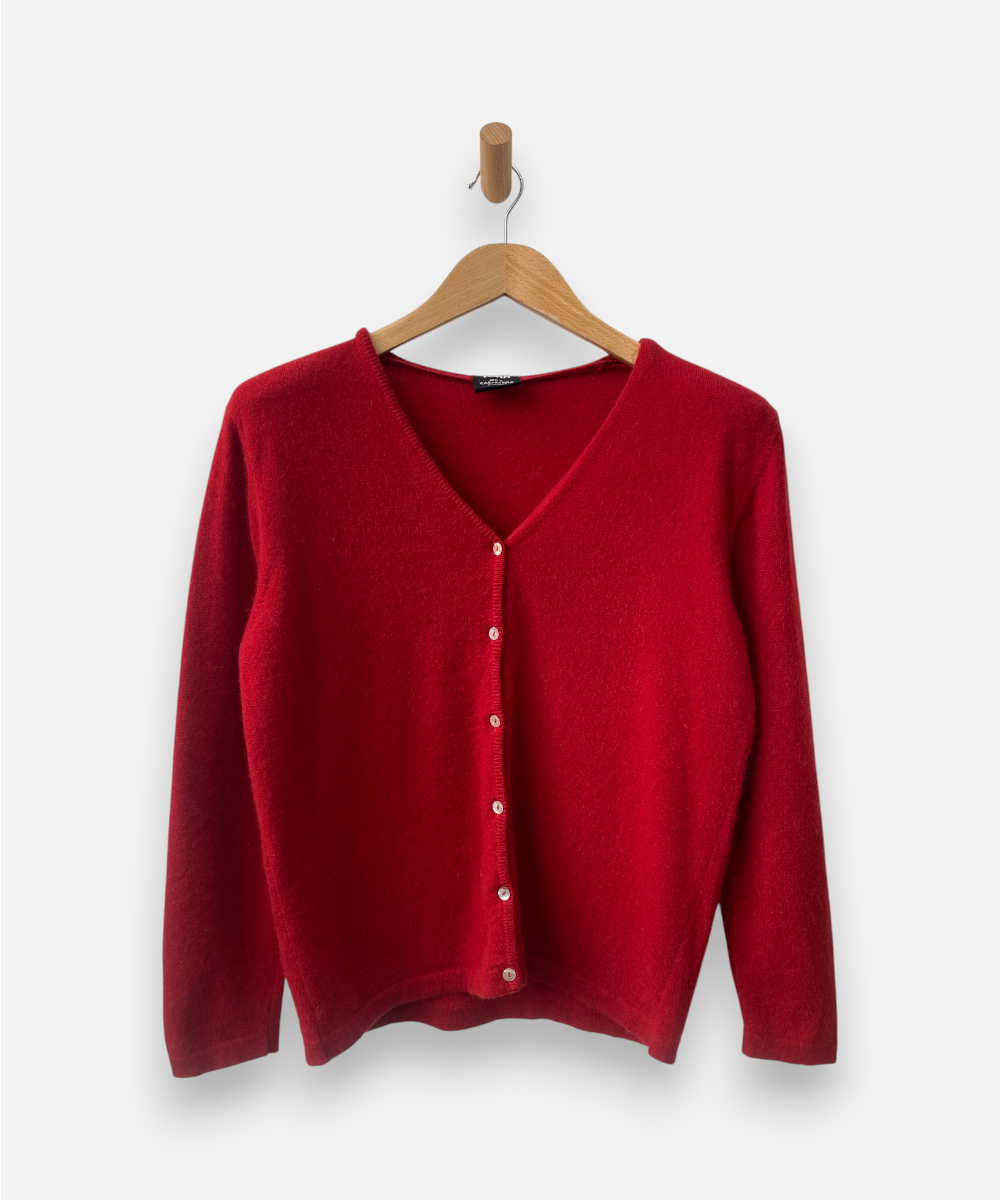 Secondhand cashmere cardigan
