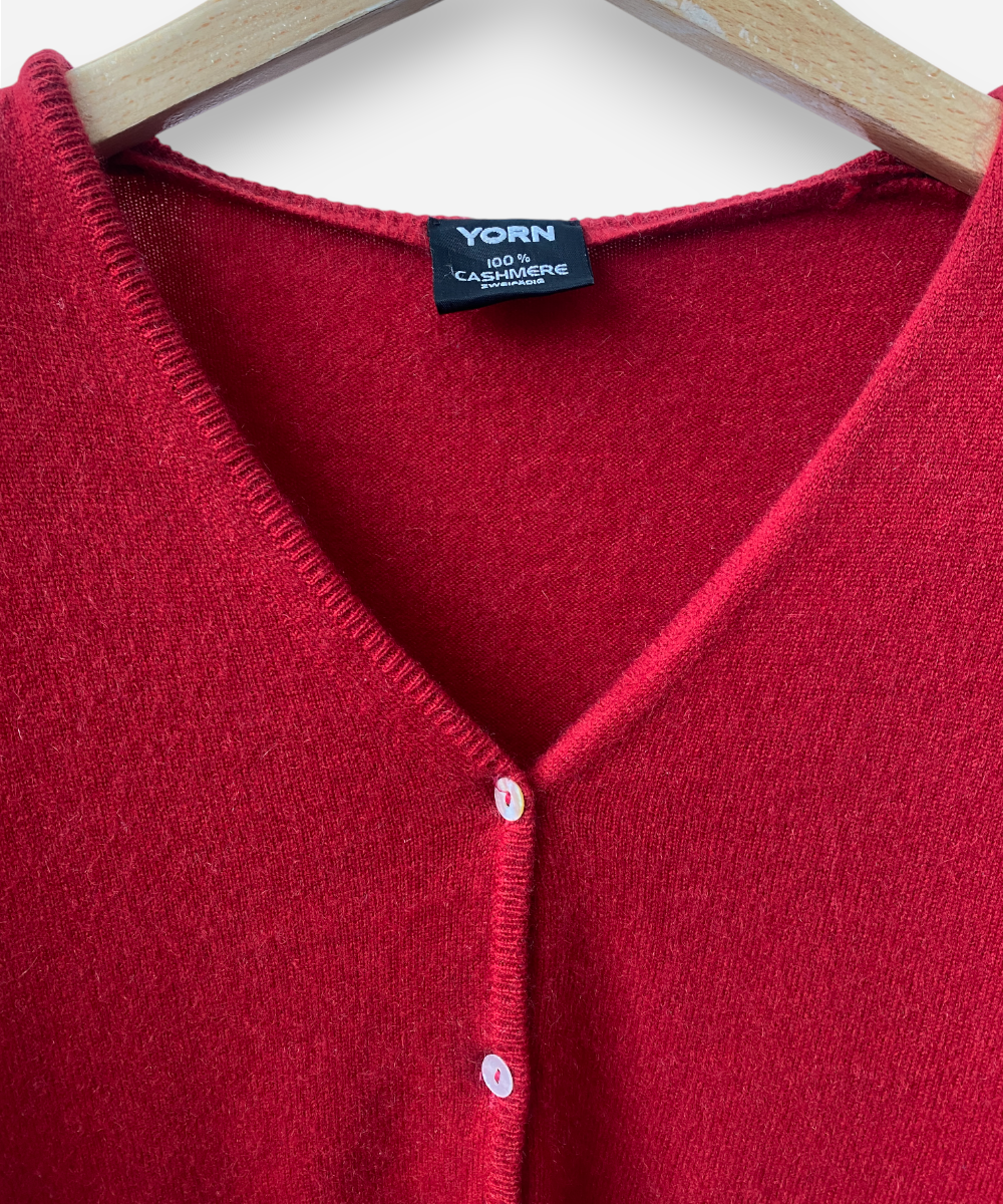 Secondhand cashmere cardigan