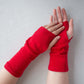 Recycled cashmere hand warmers