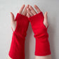 Recycled cashmere hand warmers