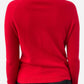 Red Heart Graphic Crew Neck Jumper by Clements Ribero