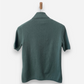 Sage Green Cashmere Roll Neck Top by Peter Hahn