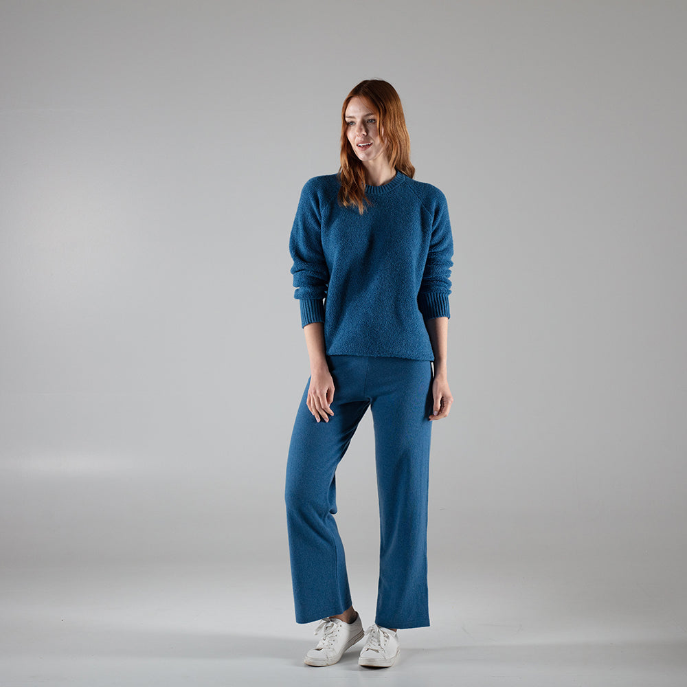 The Travel Wrap Company Stromness Blue Cashmere Trousers